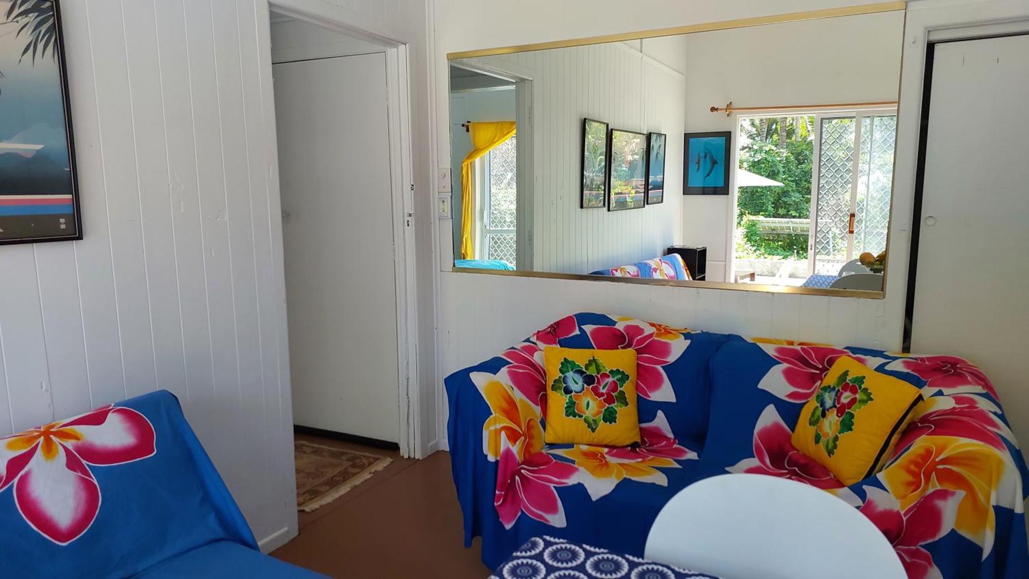 Barefoot Base Tupapa Rarotonga Quarto foto